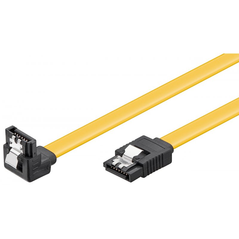 Goobay PC Data Cable, 6 Gbit/s, 90° Clip