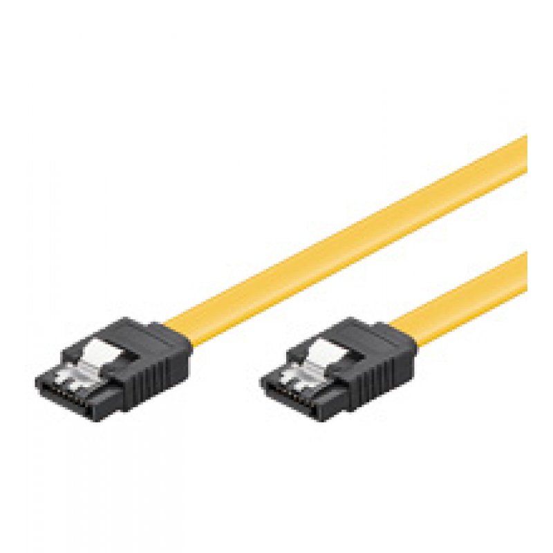 Goobay 0.50m HDD SATA SATA cable Yellow