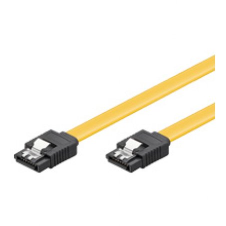 Goobay 0.50m HDD SATA câble SATA 0,50 m Jaune