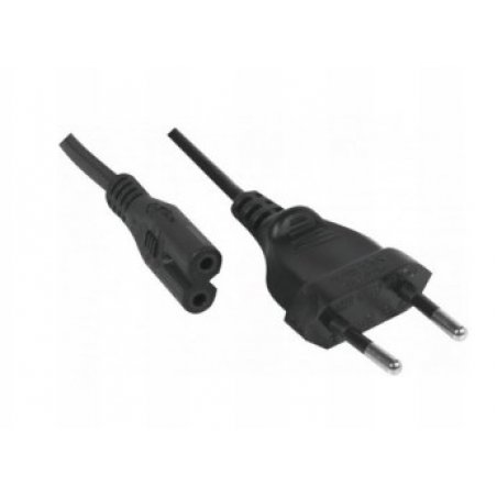 Cable d'Alimentation Bipolaire 3m (Noir)