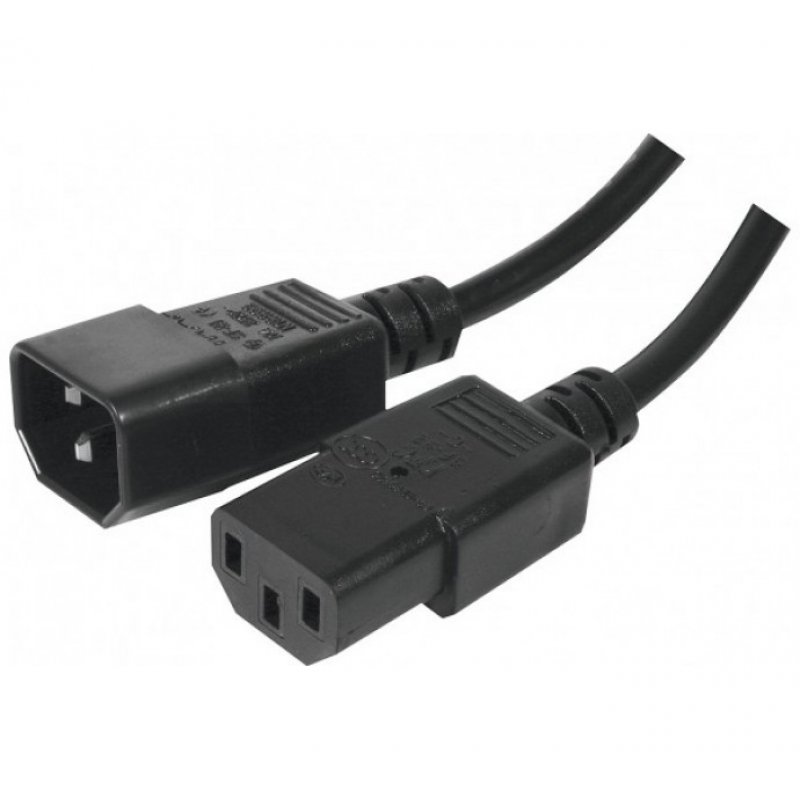 CUC Exertis Connect 808050 power cable Black 5 m C13 coupler C14 coupler