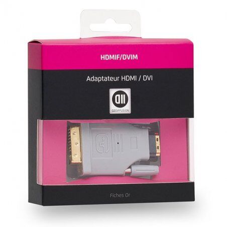 D2 Diffusion D2ADPHDMIFDVIM video cable adapter HDMI Type A (Standard) DVI