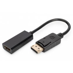 DIGITUS Câble adaptateur, DisplayPort - HDMI Type A