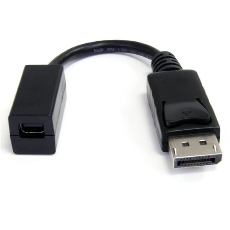 StarTech.com 6in (15cm) DisplayPort to Mini DisplayPort Cable - 4K x 2K UHD Video - DisplayPort Male to Mini DisplayPort