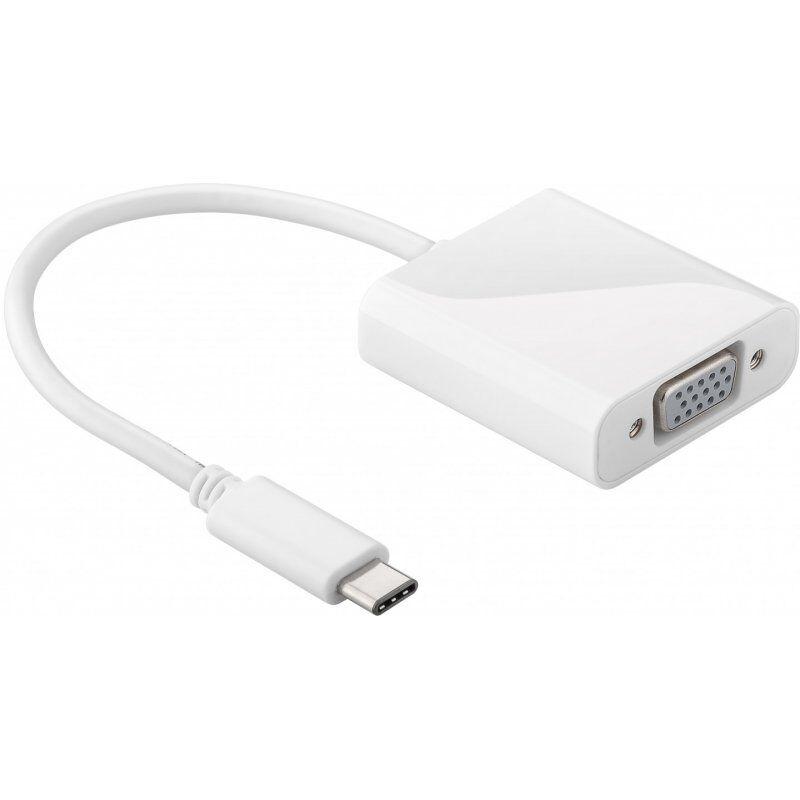 Goobay 66260 adaptateur graphique USB 1920 x 1080 pixels Blanc