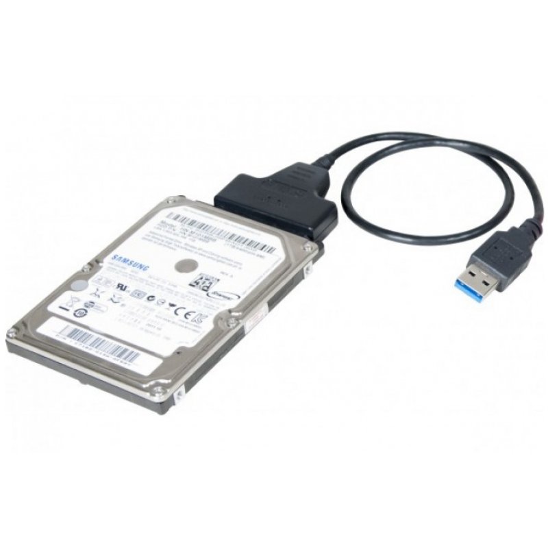Adaptateur USB 3.0 vers SATA 2.5" SSD/HDD auto-alimenté