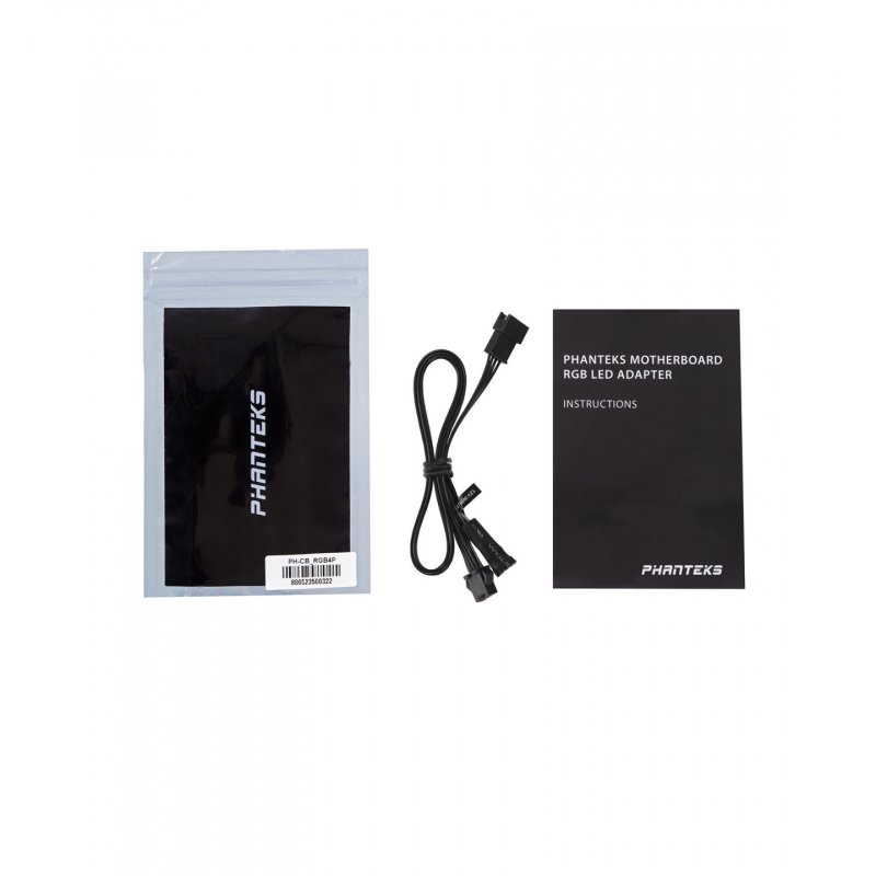 PHANTEKS 4-Pin RGB LED Adapterkabel fur Mainboards mit LED-Heade