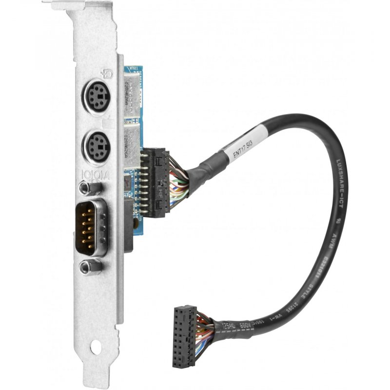 Adaptateur HP PCIe interne vers 2x ports PS/2, Série DB9