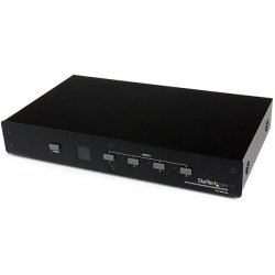 COMMUTATEUR AUDIO/VIDEO VGA 4 PORTS AVEC CONTROLE RS232