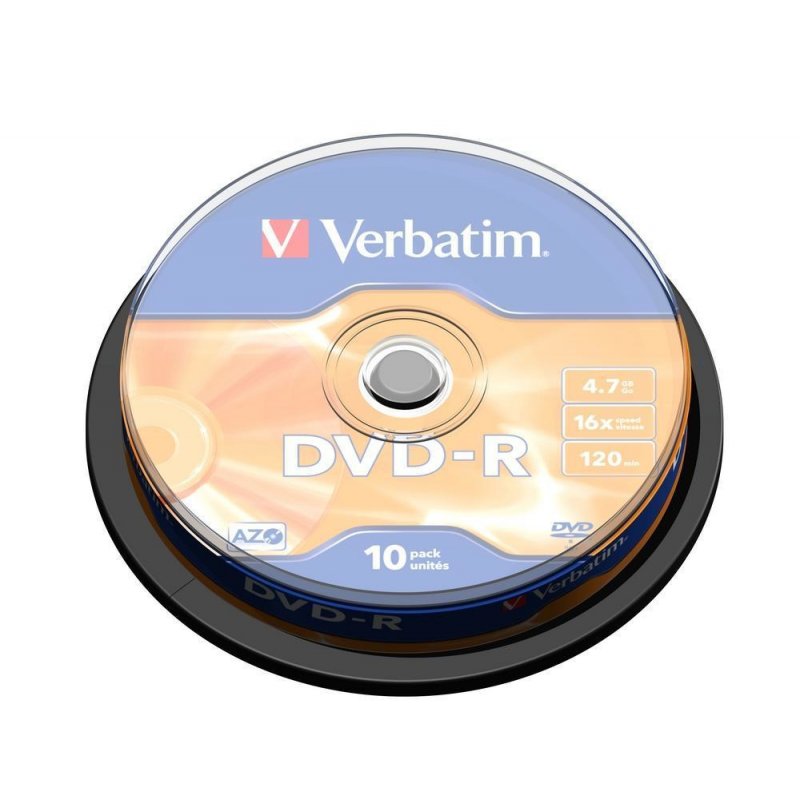 Verbatim compatible - DVD-R x 10 - 4.7 GB - Speichermedium
