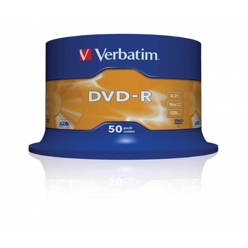Verbatim compatible - DVD-R x 50 - 4.7 GB - Speichermedium