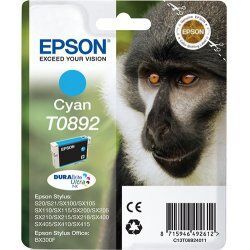 Cartouche d'encre Epson compatible Singe T0892 (Cyan)