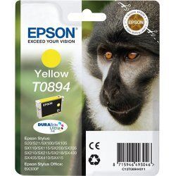 Epson Monkey Singlepack Yellow T0894 DURABrite Ultra Ink