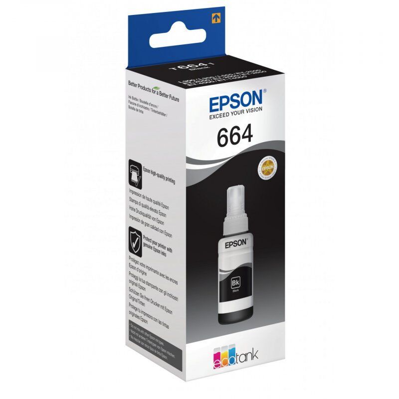 Epson 664 Ecotank Black ink bottle