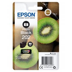 EPSON Cartouche Encre Singlepack 202 Photo - Noir
