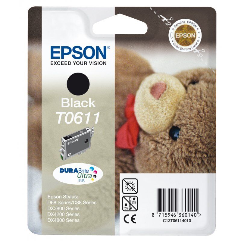 Epson Teddybear Cartouche "Ourson" - Encre DURABrite Ultra N
