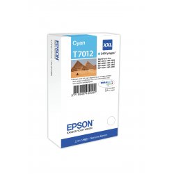 EPSON Tinte pour EPSON WorkForcePro 4000/4500, cyan, XXL