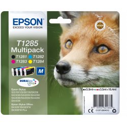Pack 4 cartouches d'encre Epson compatible Renard T1285