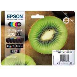 Epson Kiwi Multipack 5-colours 202XL Claria Premium Ink