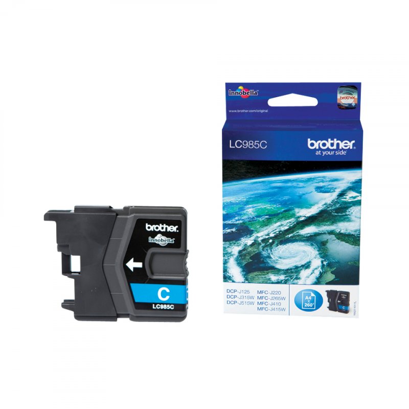 brother Encre pour brother DCP-J125/DCP-J315W, cyan