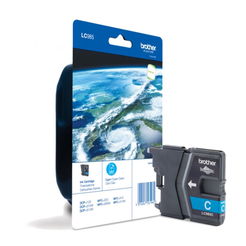 Brother compatible LC985C - Cyan - Original - Tintenpatrone