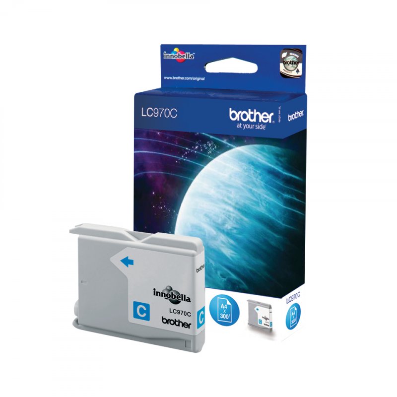 Cartouche d'encre Brother compatible LC970C (Cyan)