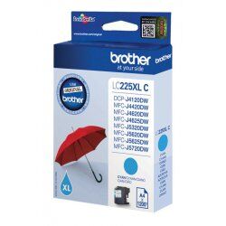 Brother LC-225XLC ink cartridge 1 pc(s) Original High (XL) Yield Cyan
