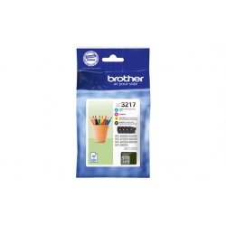 Brother compatible LC3217 Value Pack - Noir/Couleur