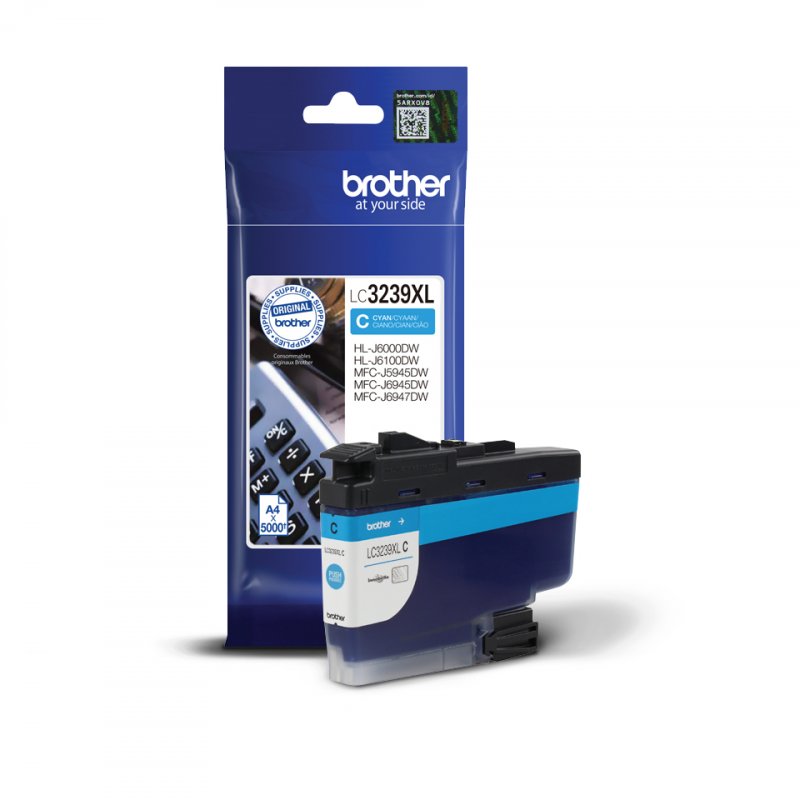 Brother compatible LC3239XLC - Cyan - Original - Tintenpatrone