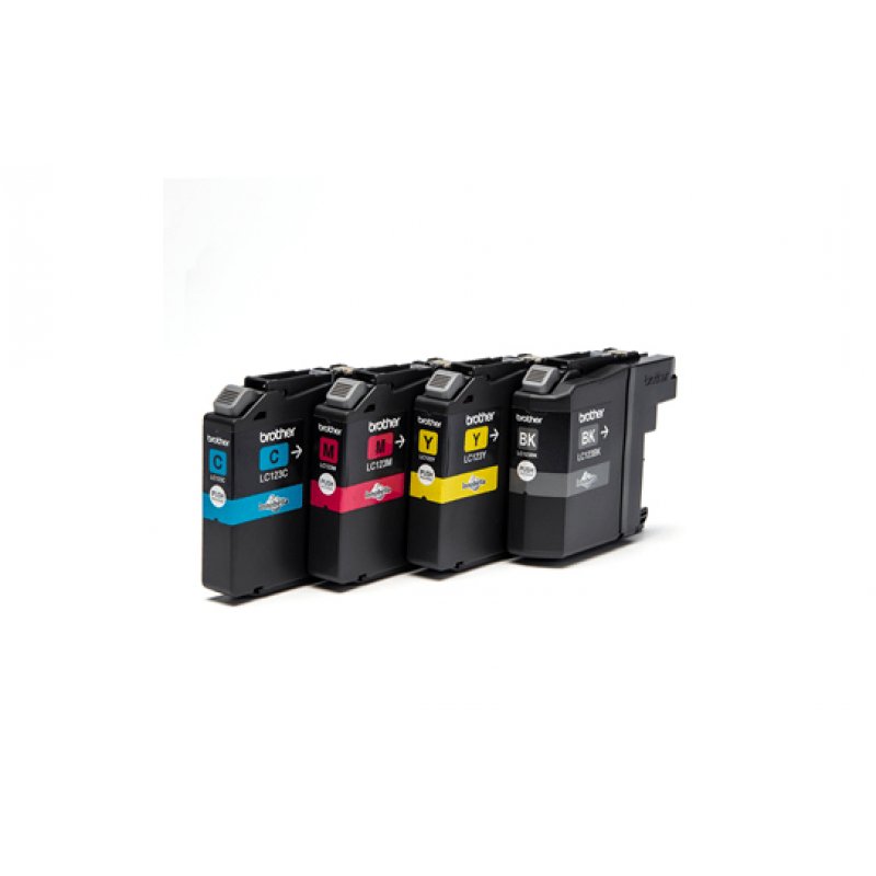 Brother LC-123VALBP ink cartridge 4 pc(s) Original Black, Cyan, Magenta, Yellow