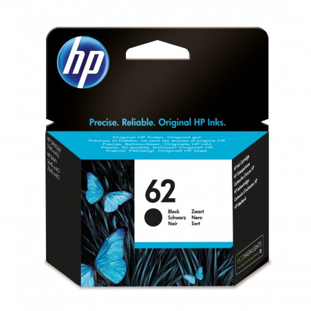 HP Cartouche Encre HP62 - Noir (C2P04AE)