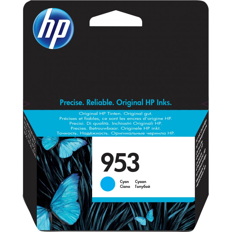 INK CARTRIDGE NO 953 CYAN DE/FR/BE/NL/UK/IT/SE