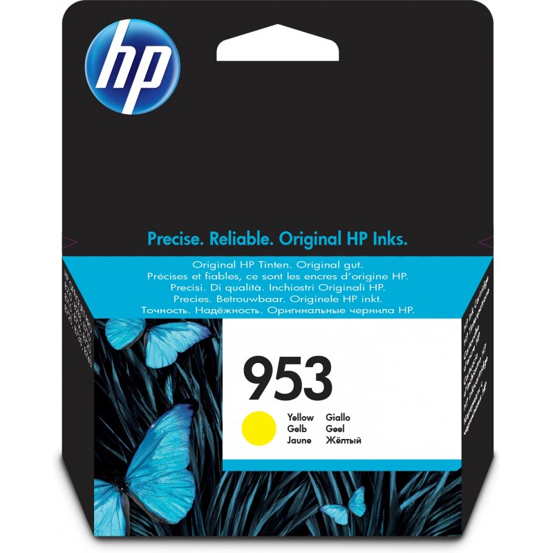 HP 953 Cartouche d’encre jaune authentique