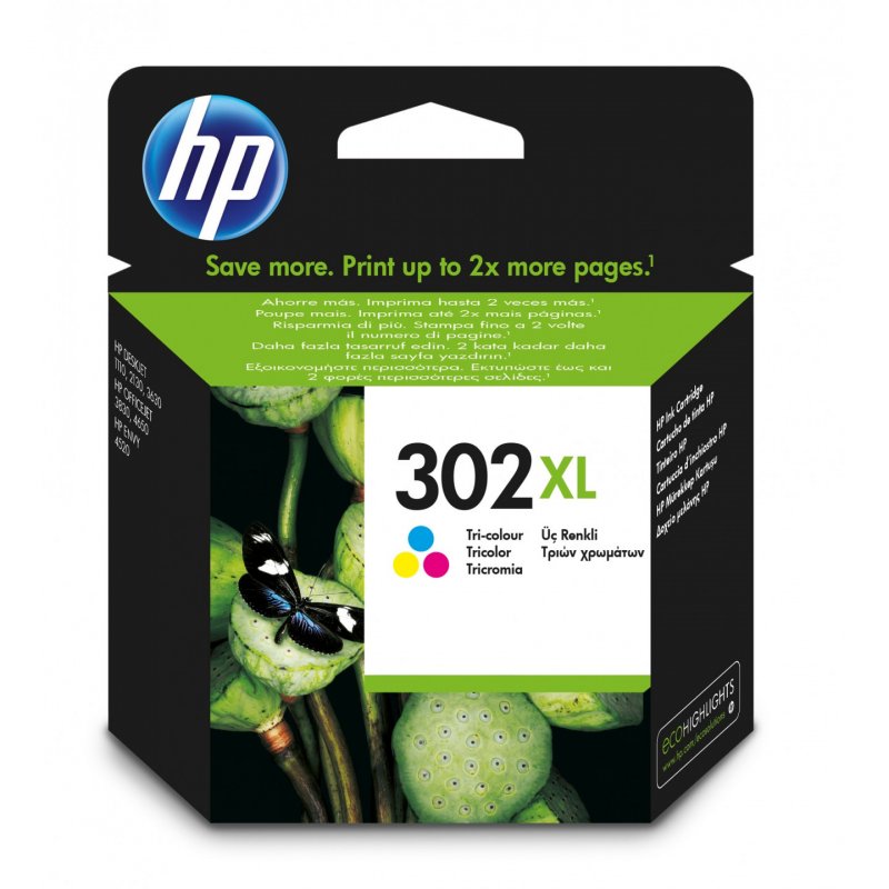 INK CARTRIDGE NO 302 XL C/M/Y BLISTER
