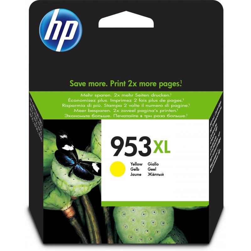 hp Encre hp 953XL (F6U18AE) pour hp, jaune, hc