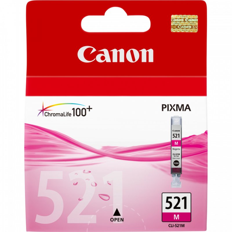 Canon Encre pour Canon PIXMA iP4600, CLI-521, magenta