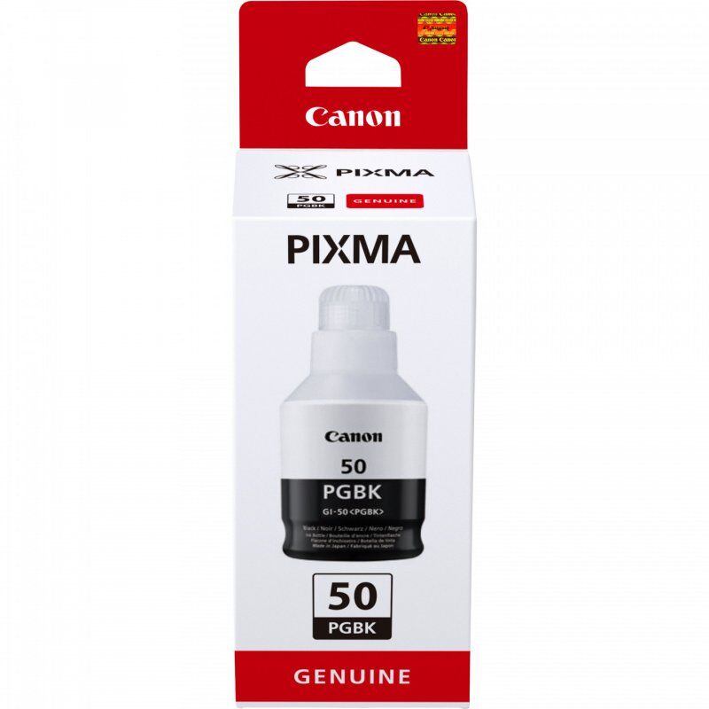 Canon GI-50 PGBK, haut rendement, bouteille d'encre, noire