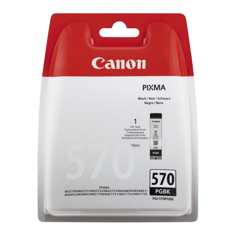 Canon PGI-570PGBK ink cartridge 1 pc(s) Original Black
