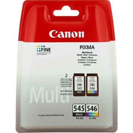 Canon Multipack pour Canon PIXMA IP2850, PG-545/CL-546