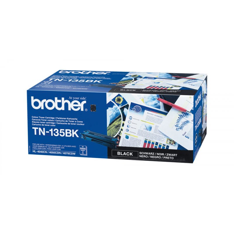 Brother TN135BK toner cartridge 1 pc(s) Original Black