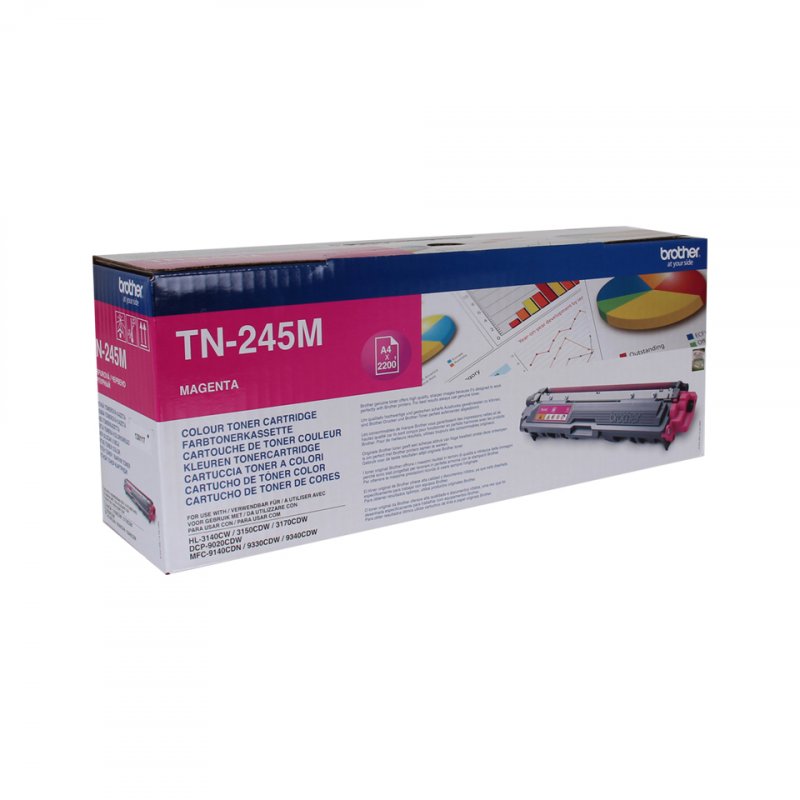 Brother compatible TN245M - Magenta - Original - Tonerpatrone