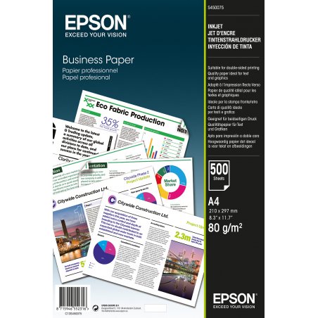 Papier Epson compatible Business Paper 80g/m² - 500 feuilles A4