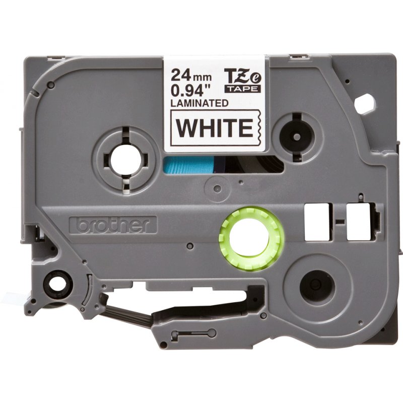 Brother TZE251 ruban d'étiquette Noir sur blanc TZe