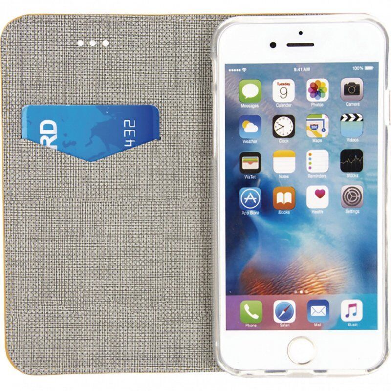 Etui de protection (étui portefeuille) Premium pour Iphone 6 Plus / 6S Plus