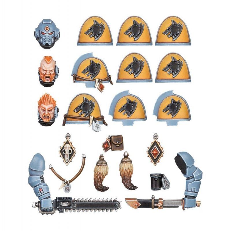 Games Workshop Space wolves primaris upgrades Plastic