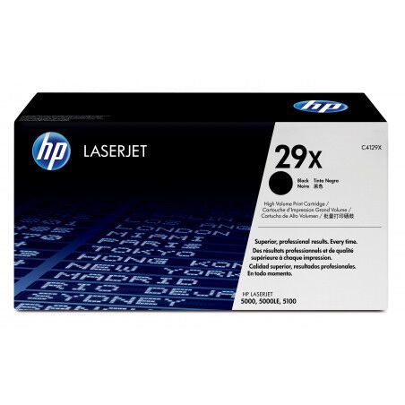 HP 29X - Hohe Ergiebigkeit - Schwarz - Original - LaserJet - Tonerpatrone (C4129X)