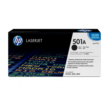 hp Toner pour hp Color LaserJet 3600, noir