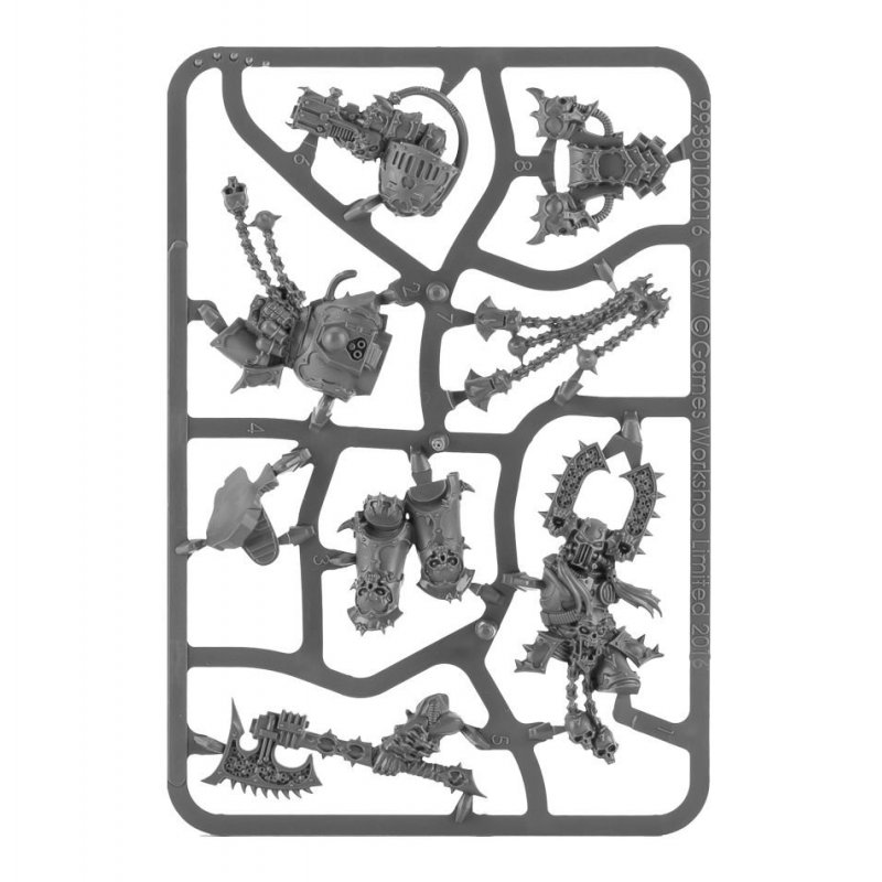 Warhammer 40k - Space Marine du Chaos World Eaters Khârn le Felon