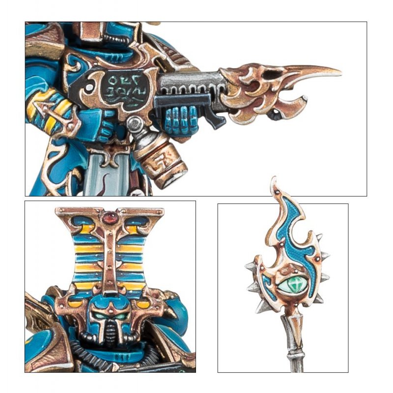 Warhammer 40k . - Thousand Sons Rubric Marines