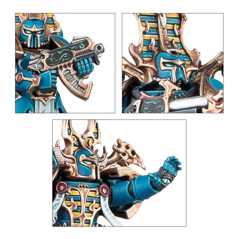 Warhammer 40k . - Thousand Sons Rubric Marines